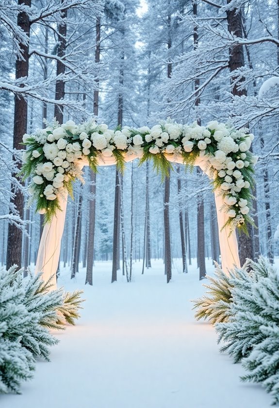 cozy winter wedding magic