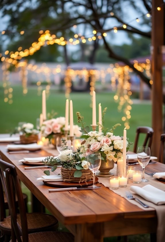creative diy wedding decor