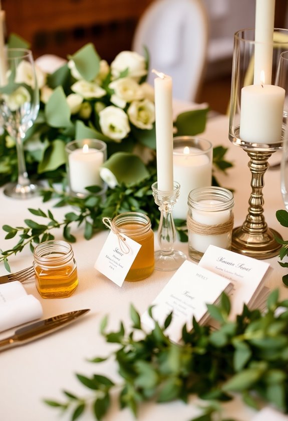 creative handmade wedding favors