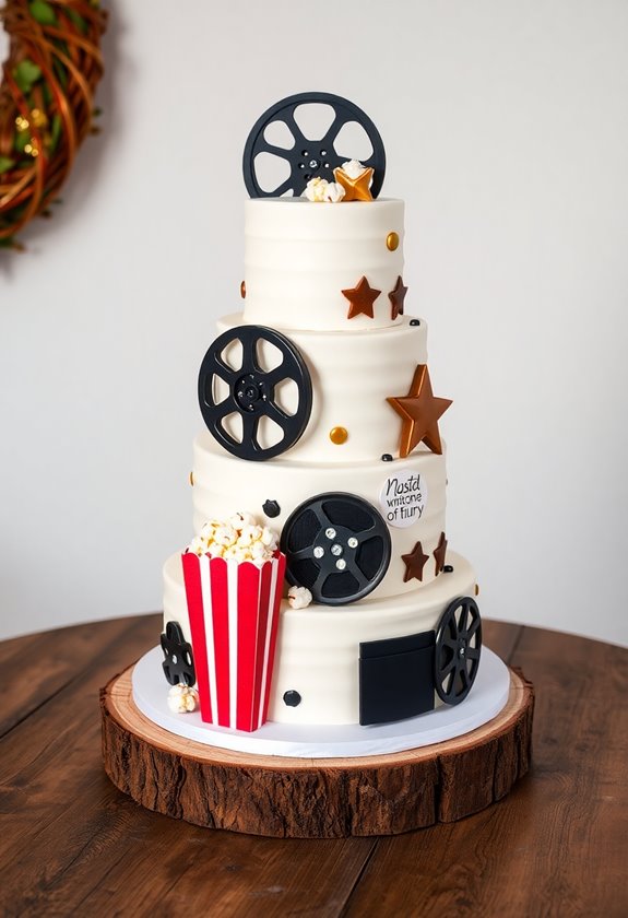 cult classic wedding cake
