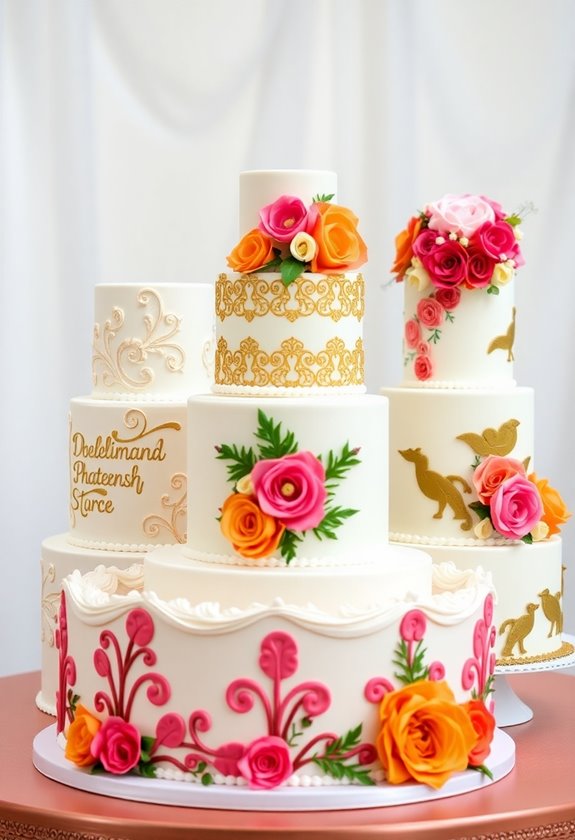 cultural wedding cake designs