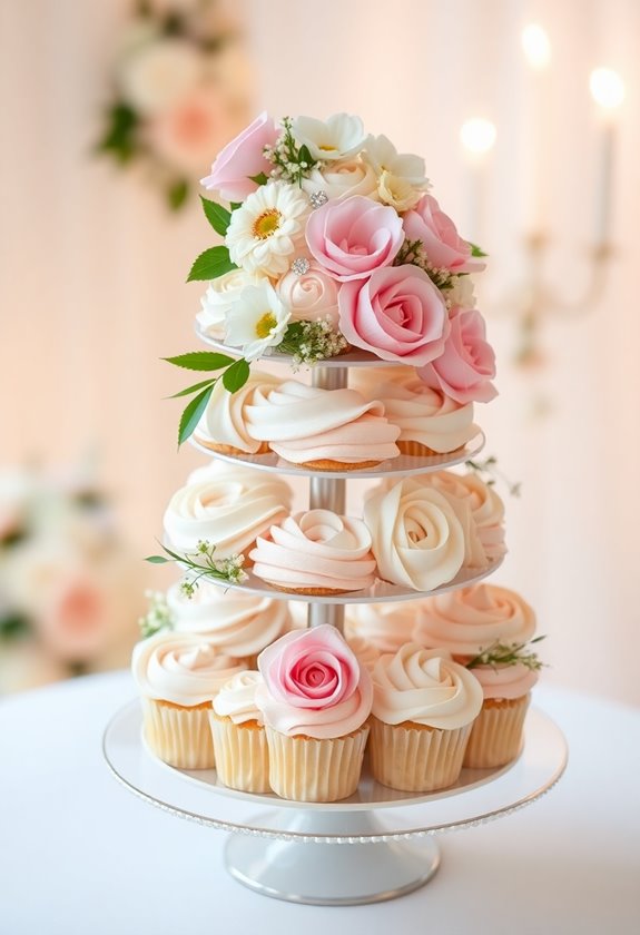 cupcake tower wedding alternative