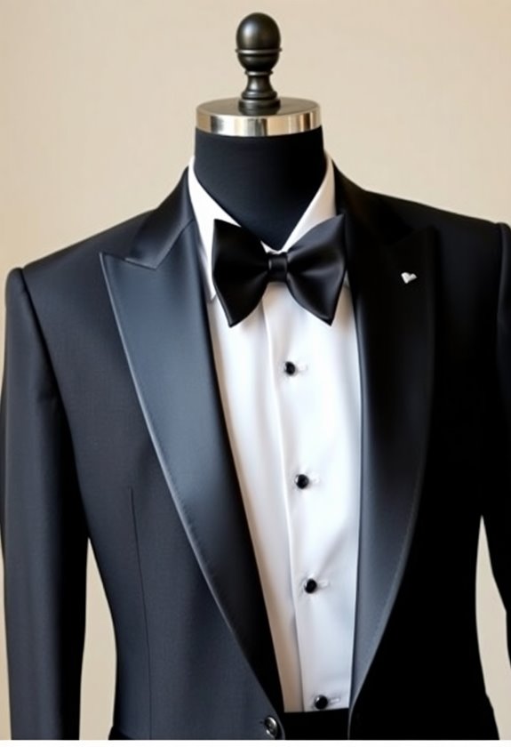 curved lapels for sophistication