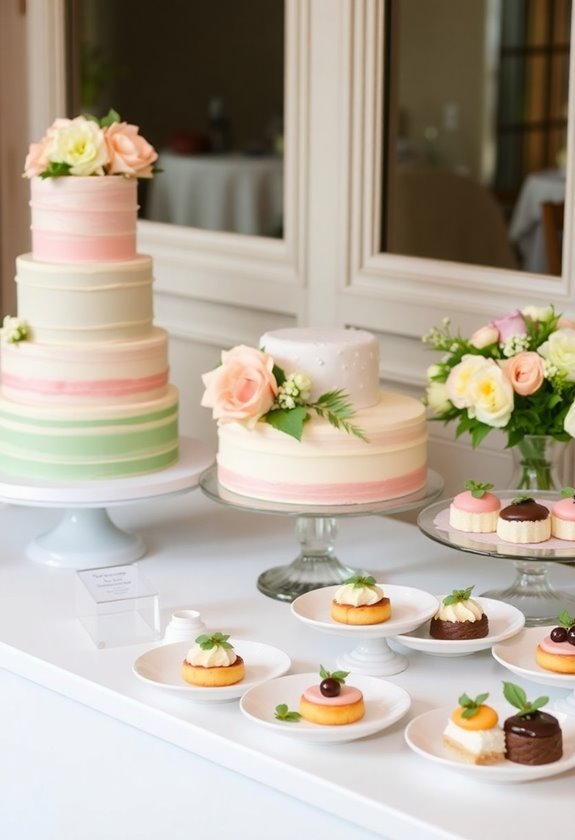 customizable cake flavor bar