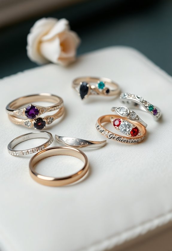 customizable wedding ring options