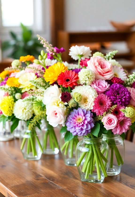 customized floral arrangement freedom