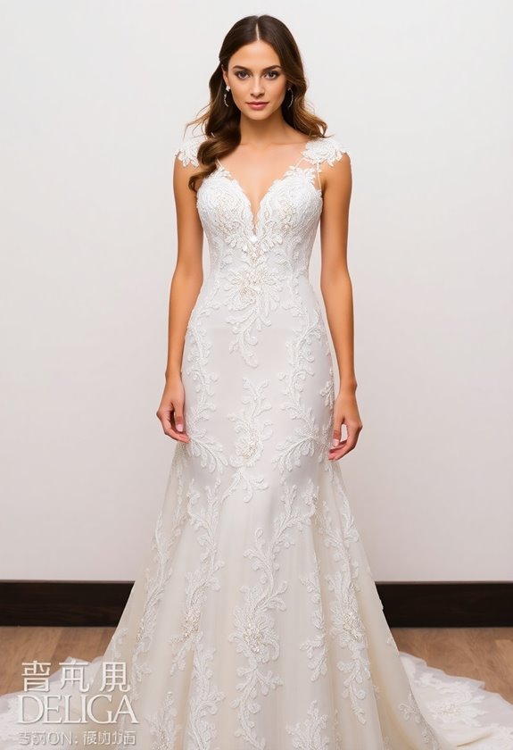 dazzling wedding dress embellishments