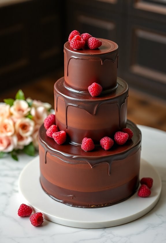 decadent chocolate cake indulgence