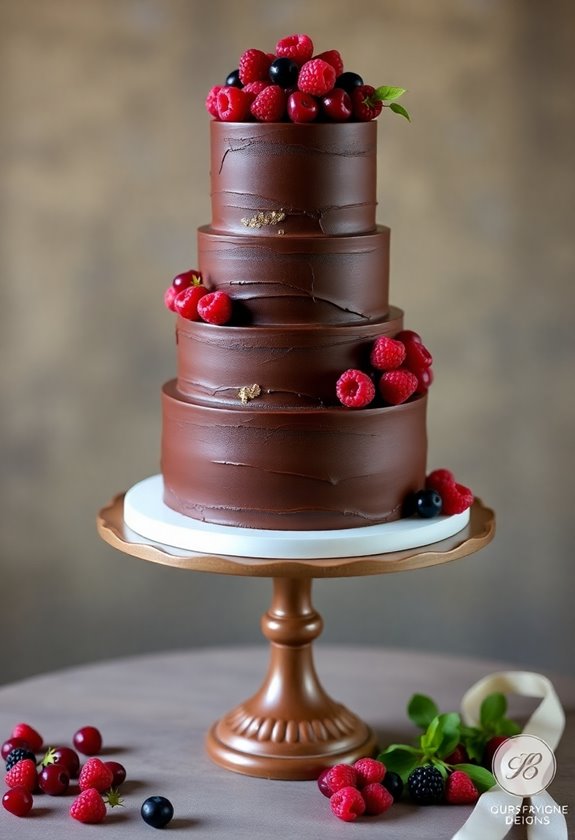 decadent gluten free chocolate cake