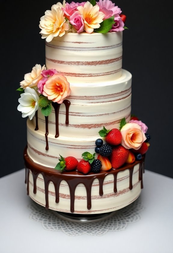 decadent wedding cake designs