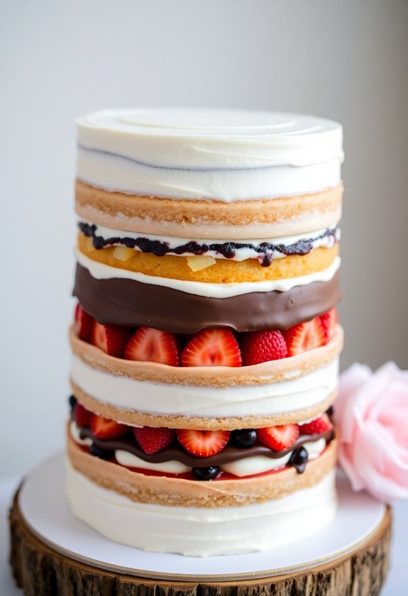 delicious cake texture combinations