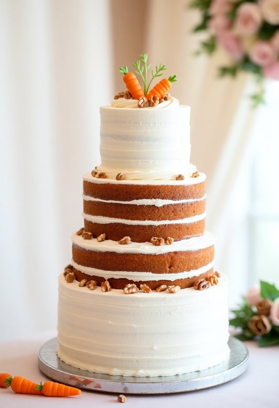 delicious moist unique wedding cake