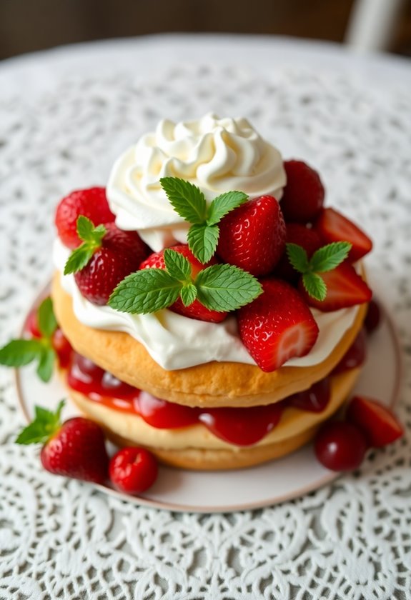 delicious summer wedding cake