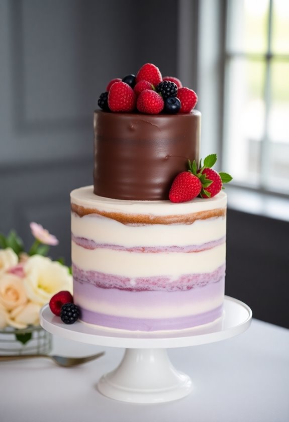 delicious wedding cake combinations