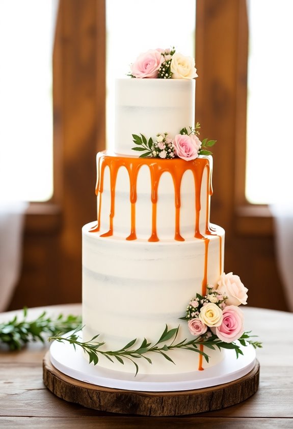 delightful salted caramel cake