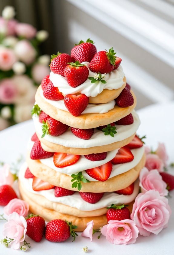 delightful summer wedding dessert