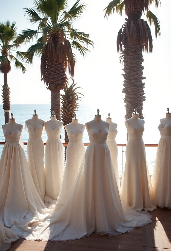 destination wedding bridal gowns