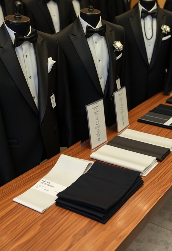 determine wedding tuxedo budget