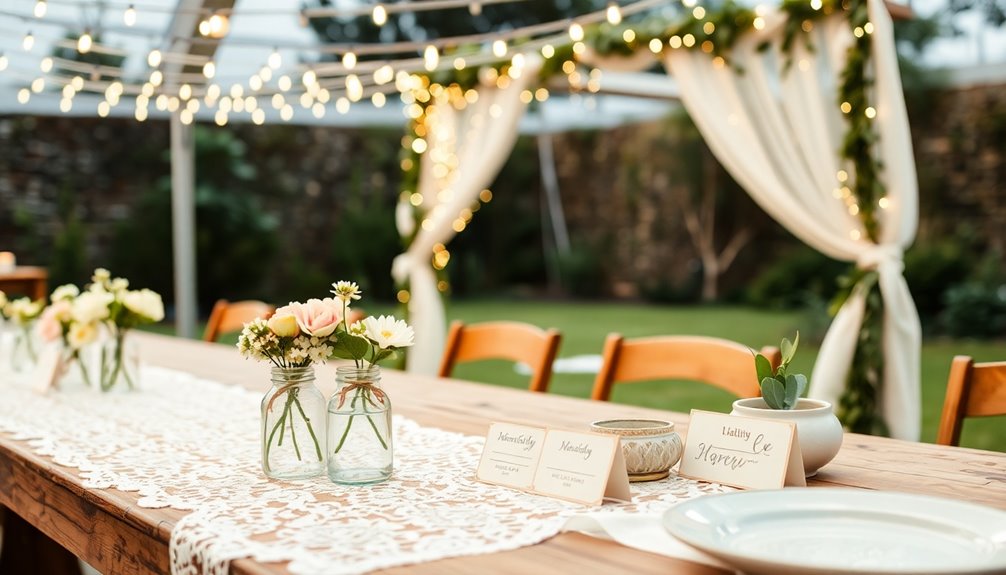 diy wedding decor considerations