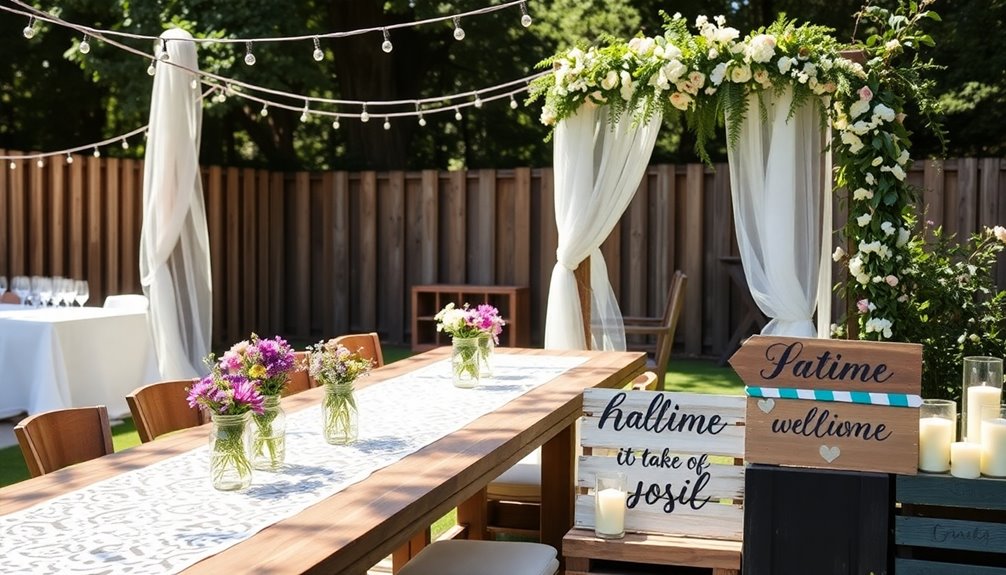 diy wedding decor ideas