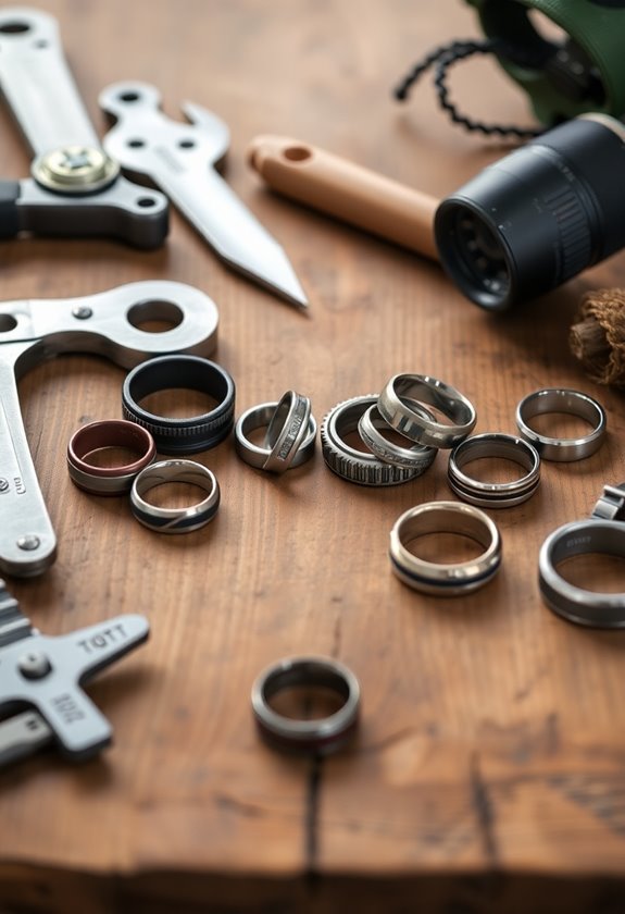 durable wedding bands for activity