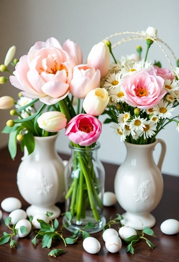 easter wedding floral designs