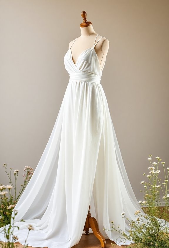 eco friendly bridal gown elegance