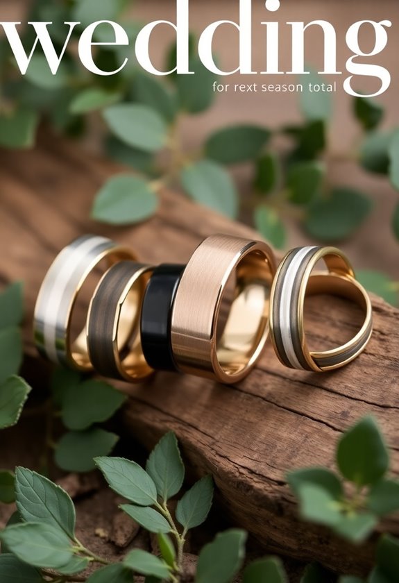 eco friendly recycled wedding bands