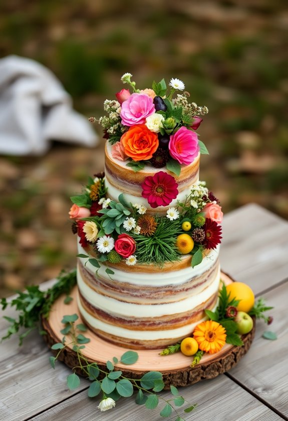 eco friendly wedding cake options