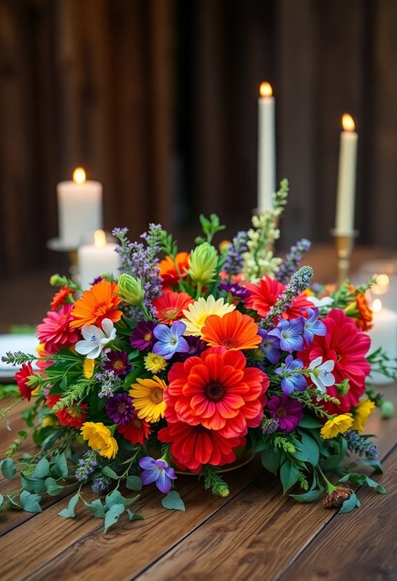 edible flowers enhance weddings