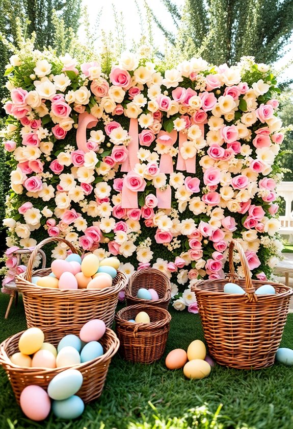 egg hunt photo booth
