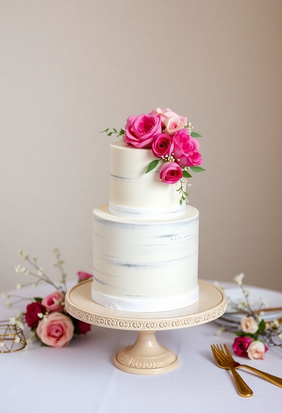 elegant cake serving tips