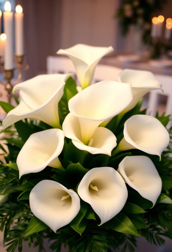elegant calla lily bouquets