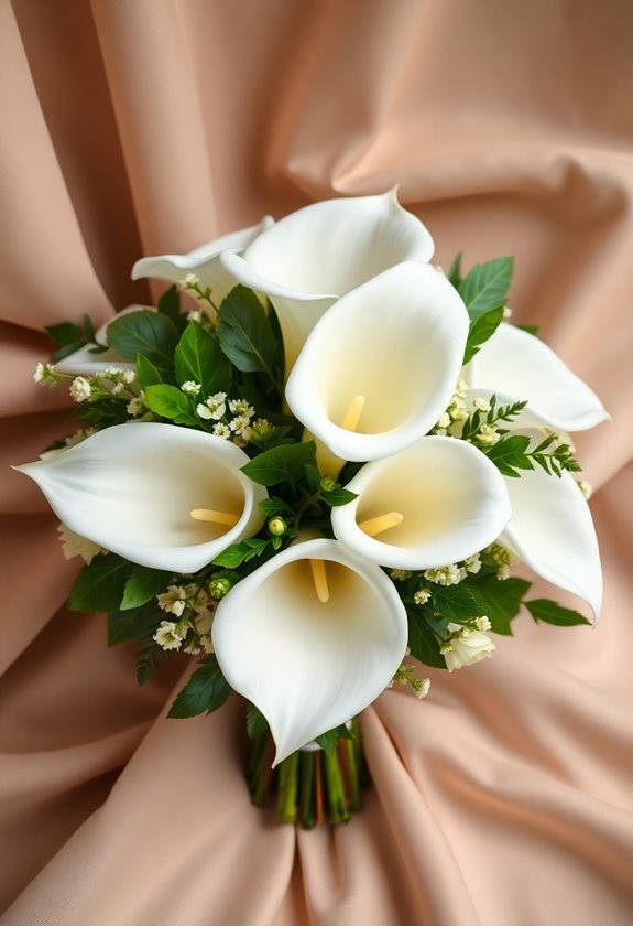 elegant calla lily bouquets
