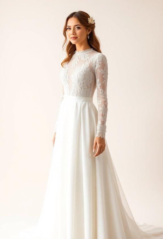 elegant chic long sleeves