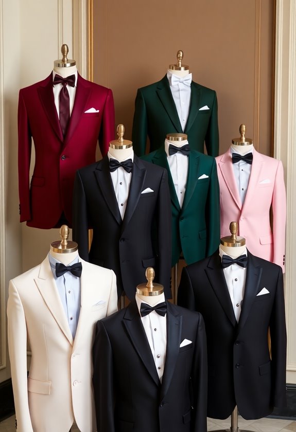 elegant color choices for grooms