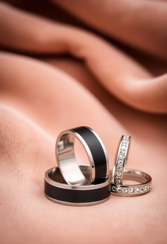 elegant diamond wedding accents
