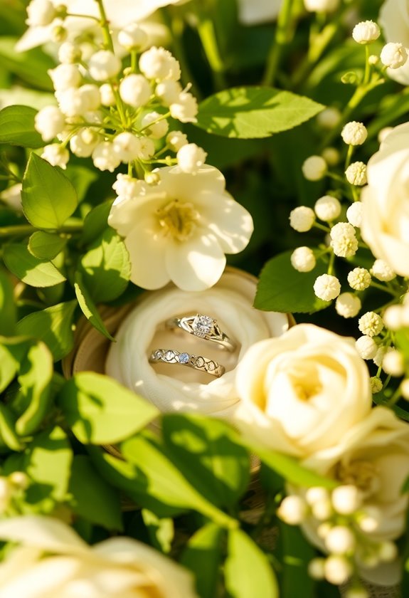 elegant ethical wedding rings