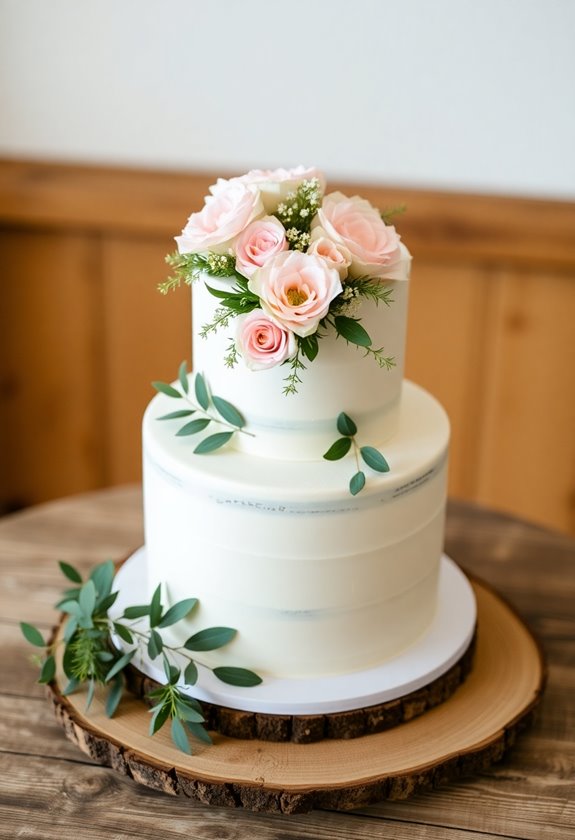 elegant floral cake designs
