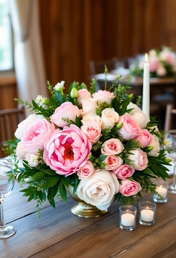 elegant floral centerpiece crafting