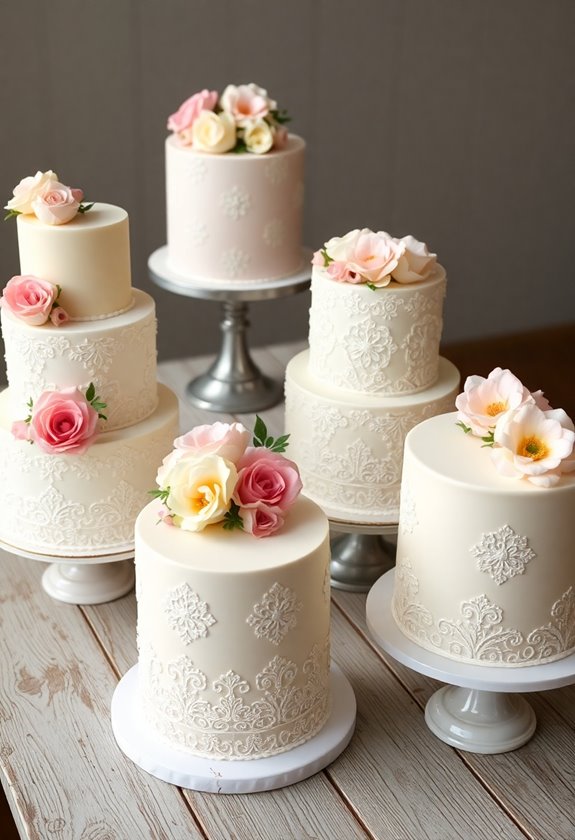 elegant gluten free wedding cakes