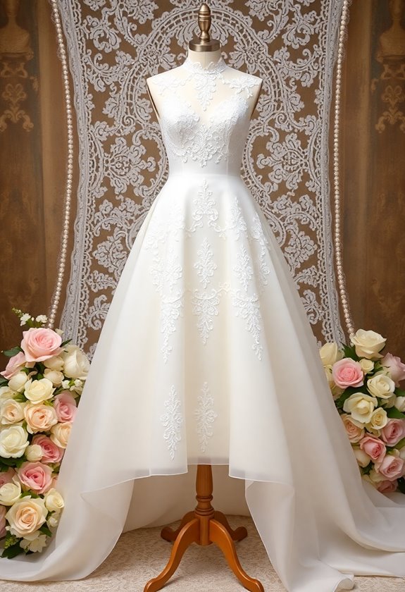 elegant high neckline benefits