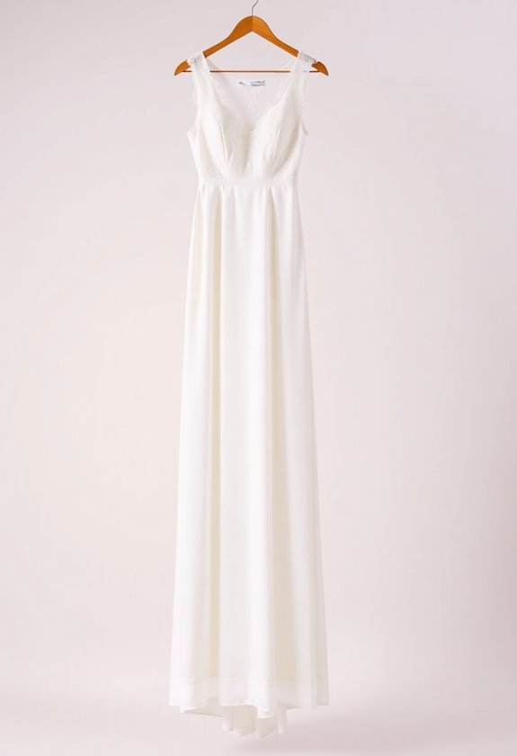 elegant minimalist wedding gowns
