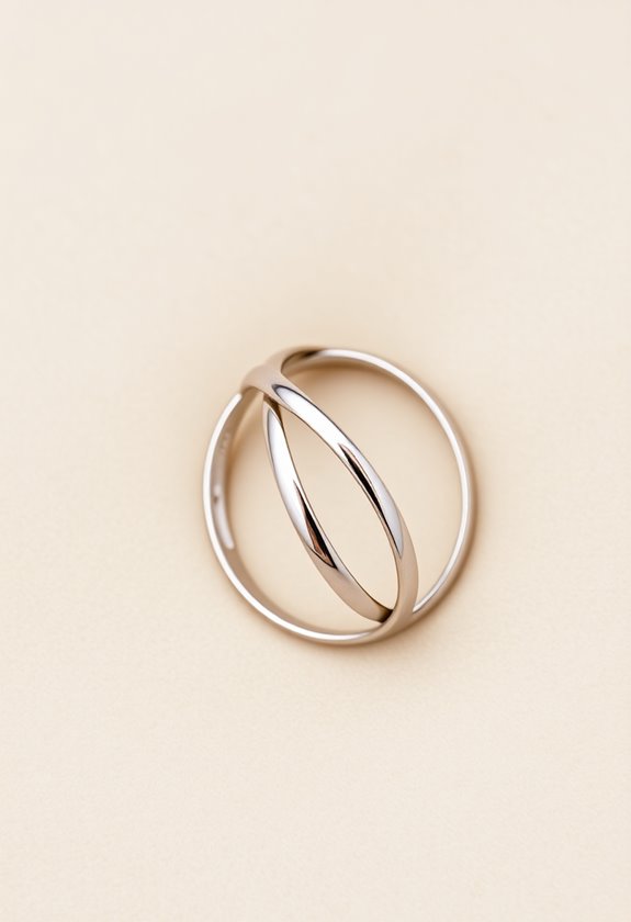 elegant modern minimalist rings