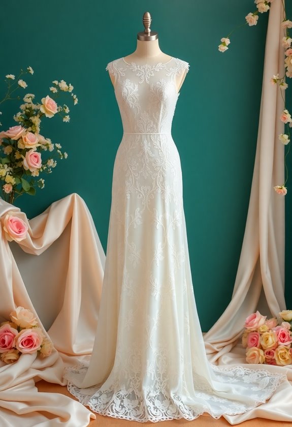 elegant plus size bridal gown