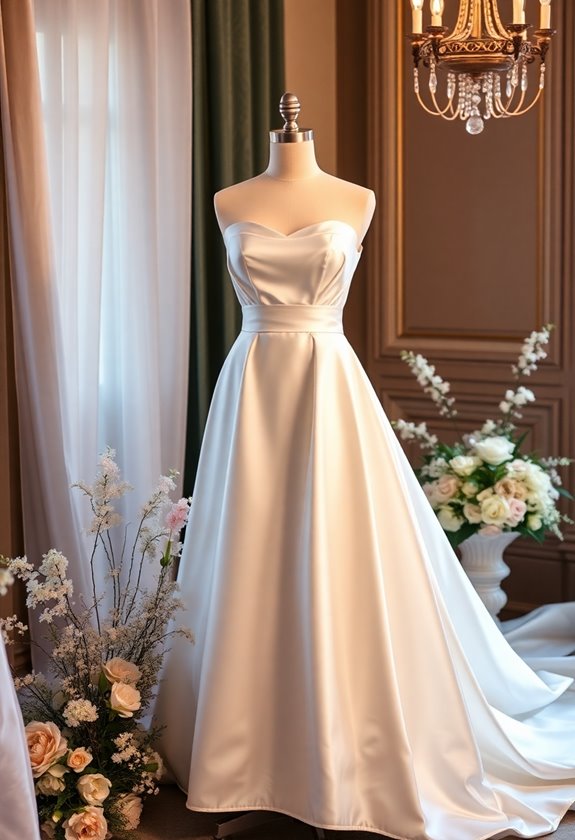 elegant plus size wedding dress