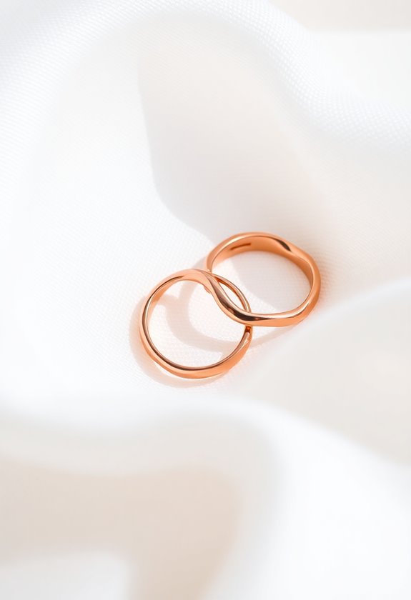 elegant rose gold design