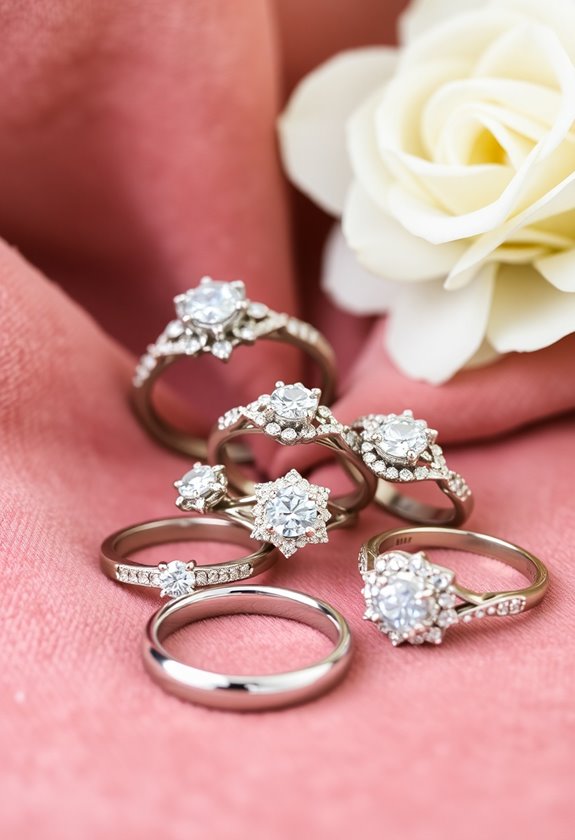 elegant timeless white gold
