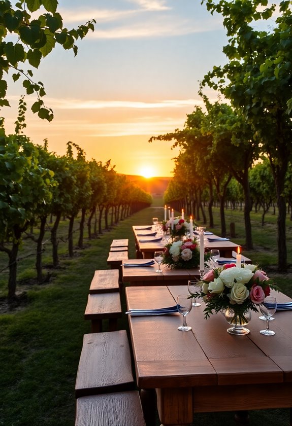 elegant vineyard wedding venues