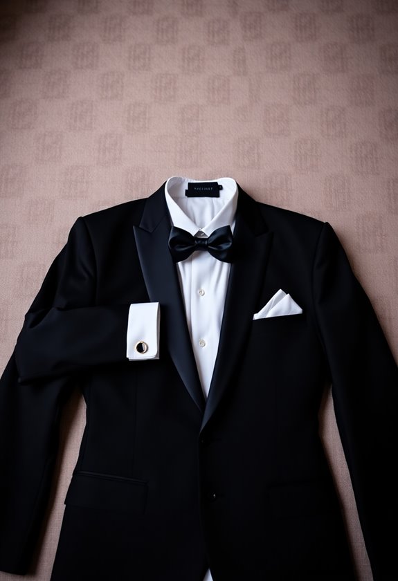 elevate tuxedo with accessories